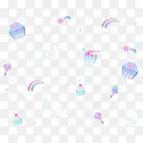 创意手绘卡通彩虹-空若网 创意手绘卡通彩虹-空若网