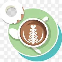 下午茶咖啡甜甜圈-空若网 下午茶咖啡甜甜圈-空若网