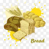 手绘食物素材-空若网 手绘食物素材-空若网