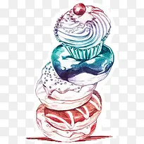 手绘蛋糕-空若网 手绘蛋糕-空若网