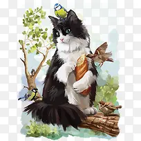 矢量猫咪-空若网 矢量猫咪-空若网