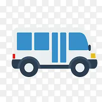 矢量面包车素材-空若网 矢量面包车素材-空若网