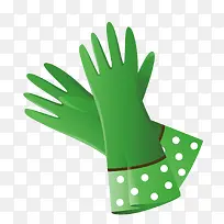 矢量卫生橡胶手套-空若网 矢量卫生橡胶手套-空若网