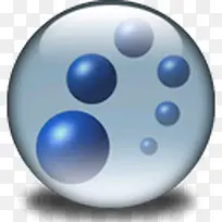 球体多彩系统图标-空若网 球体多彩系统图标-空若网