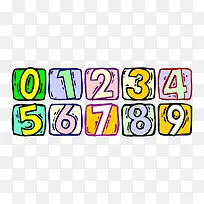 数字艺术字-空若网 数字艺术字-空若网