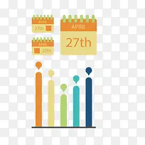 柱状信息图-空若网 柱状信息图-空若网