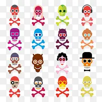 卡通骷髅头-空若网 卡通骷髅头-空若网