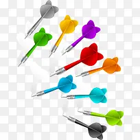 多彩简约飞镖-空若网 多彩简约飞镖-空若网