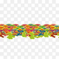 彩色波浪纹理-空若网 彩色波浪纹理-空若网