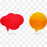 多彩气泡对话框-空若网 多彩气泡对话框-空若网