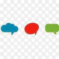 多彩气泡对话框-空若网 多彩气泡对话框-空若网