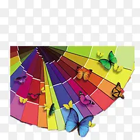 彩色蝴蝶-空若网 彩色蝴蝶-空若网