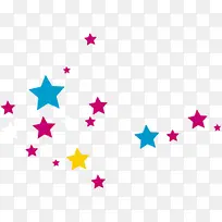 高清海报活动多彩五角星-空若网 高清海报活动多彩五角星-空若网