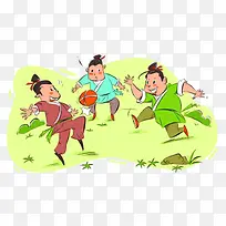 古代人也爱玩的游戏蹴鞠-空若网 古代人也爱玩的游戏蹴鞠-空若网