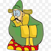 古代人 卡通-空若网 古代人 卡通-空若网