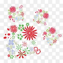 清新多彩手绘简花-空若网 清新多彩手绘简花-空若网