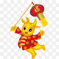 手绘可爱灯笼小羊-空若网 手绘可爱灯笼小羊-空若网