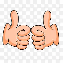 卡通手指大拇指棒-空若网 卡通手指大拇指棒-空若网