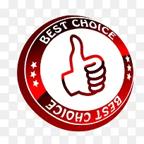 点赞图标红色大拇指-空若网 点赞图标红色大拇指-空若网