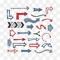 创意彩色箭头-空若网 创意彩色箭头-空若网