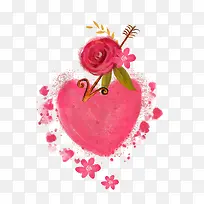 粉色爱心箭头-空若网 粉色爱心箭头-空若网