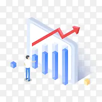 蓝色手绘的商务数据-空若网 蓝色手绘的商务数据-空若网