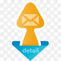 黄色箭头矢量图-空若网 黄色箭头矢量图-空若网