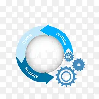 箭头边框-空若网 箭头边框-空若网