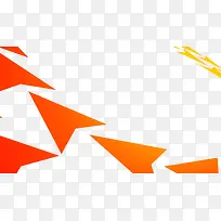 橙色箭头-空若网 橙色箭头-空若网