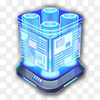 蓝色科技感电视四节-空若网 蓝色科技感电视四节-空若网