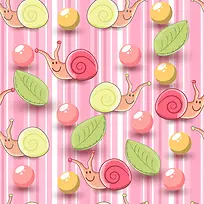 彩色蜗牛印花-空若网 彩色蜗牛印花-空若网