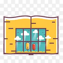 卡通扁平化元素-空若网 卡通扁平化元素-空若网