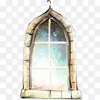 卡通手绘窗户-空若网 卡通手绘窗户-空若网