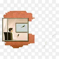 看电视的人-空若网 看电视的人-空若网