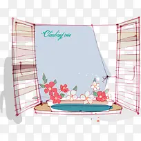 卡通手绘窗户-空若网 卡通手绘窗户-空若网