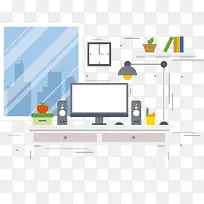 矢量电脑-空若网 矢量电脑-空若网