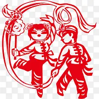 新年舞PNG矢量素材-空若网 新年舞PNG矢量素材-空若网