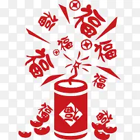 新年竹炮烟花素材-空若网 新年竹炮烟花素材-空若网