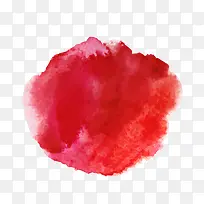 红色水彩墨迹-空若网 红色水彩墨迹-空若网