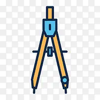 矢量圆规文具素材-空若网 矢量圆规文具素材-空若网