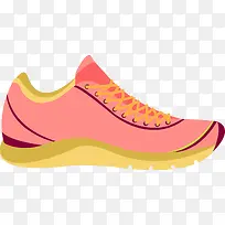 矢量扁平化运动鞋-空若网 矢量扁平化运动鞋-空若网