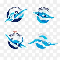 运动游泳图标素材-空若网 运动游泳图标素材-空若网