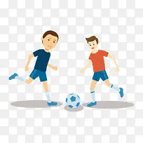 矢量 卡通手绘 足球-空若网 矢量 卡通手绘 足球-空若网