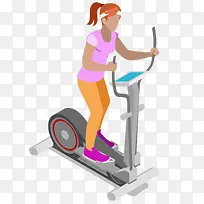 卡通手绘运动健身人物形象-空若网 卡通手绘运动健身人物形象-空若网