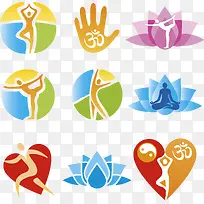 运动人物标志矢量素材02-空若网 运动人物标志矢量素材02-空若网