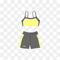 矢量女士运动服装-空若网 矢量女士运动服装-空若网