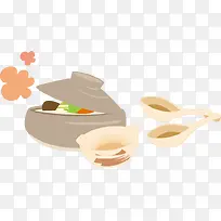 韩国旅游锅仔PNG矢量素材-空若网 韩国旅游锅仔PNG矢量素材-空若网