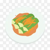 卡通手绘料理-空若网 卡通手绘料理-空若网