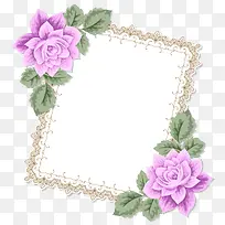 韩国时尚花朵边框-空若网 韩国时尚花朵边框-空若网