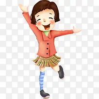 �ֻ�Ů��������ͨ�廭-������